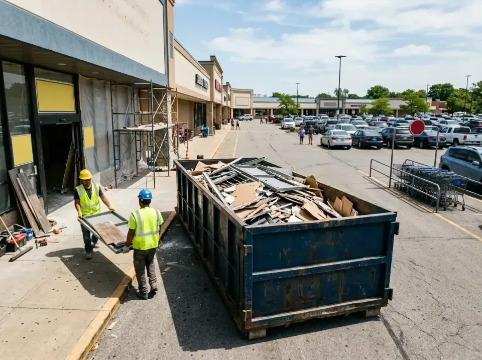 retail-store-renovation-debris-003 — frequently asked questions, Roll-off Dumpster Rentals in Fulton, MO